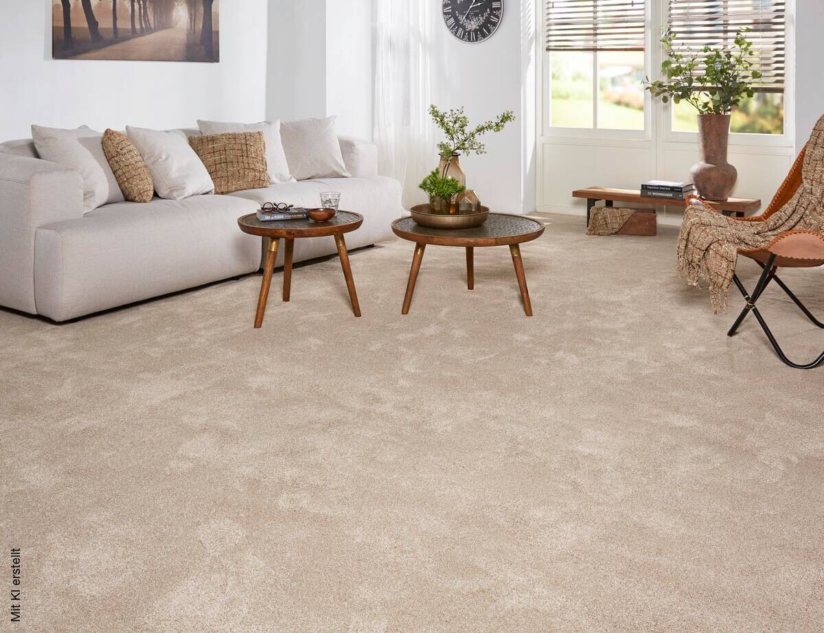 Teppichboden Modena beige B: ca. 400 cm pro m²