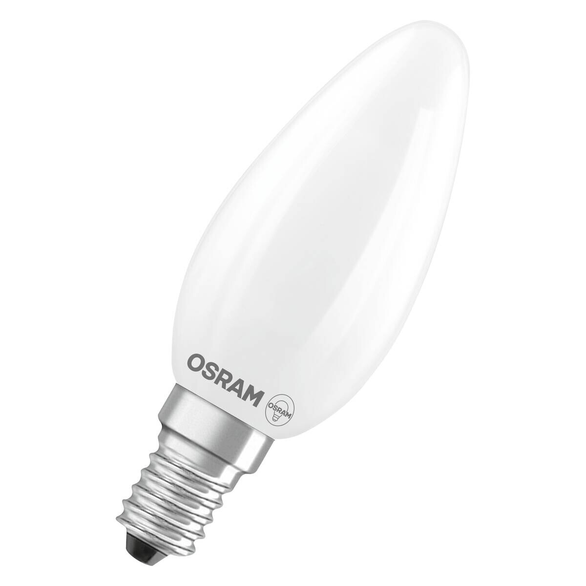 OSRAM LED-Leuchtmittel Kerzenlampe BASE Classic B AC70204 2er Pack E14