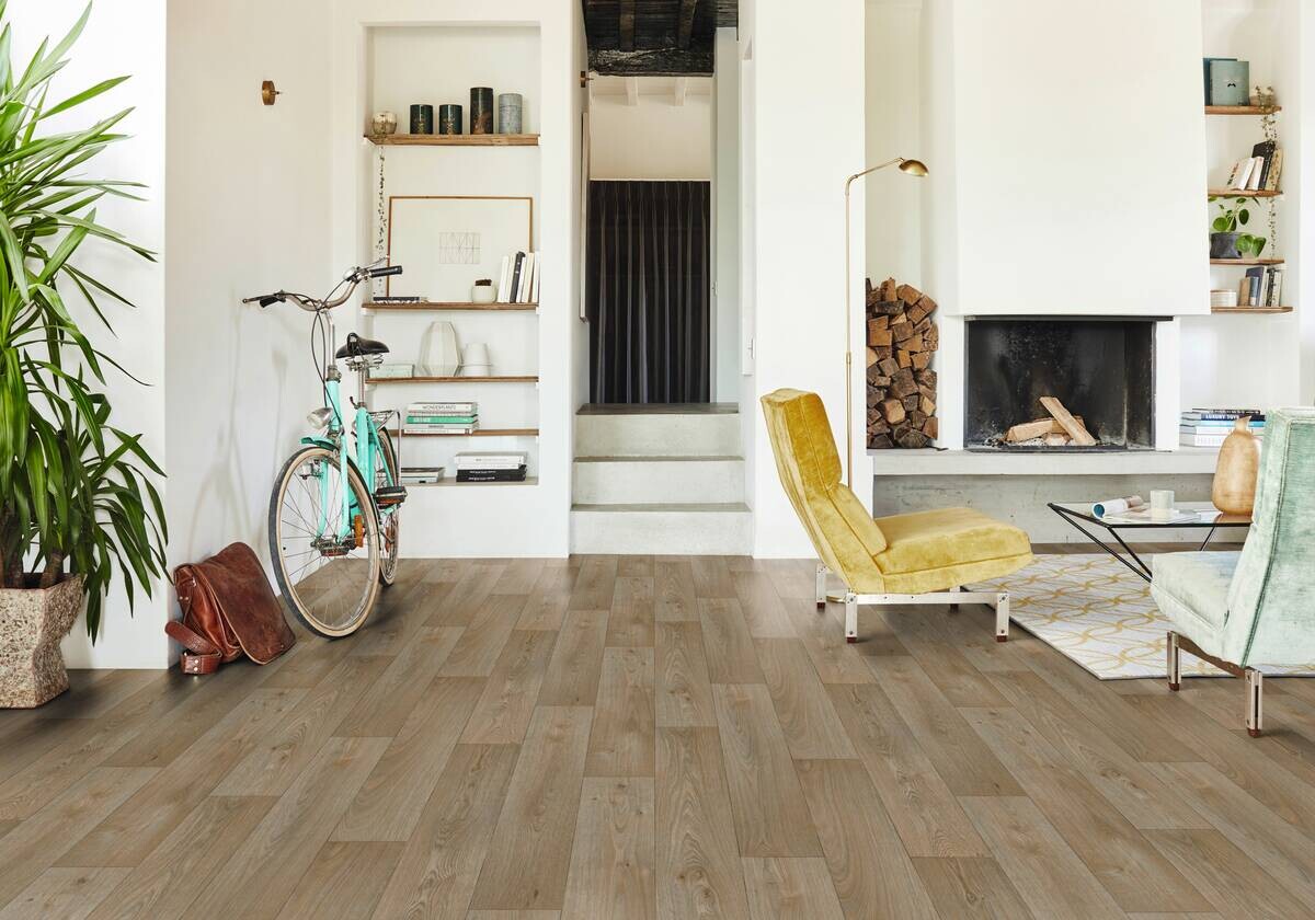 Vinylboden Iconik Greige Eiche B: ca. 400 cm pro m²