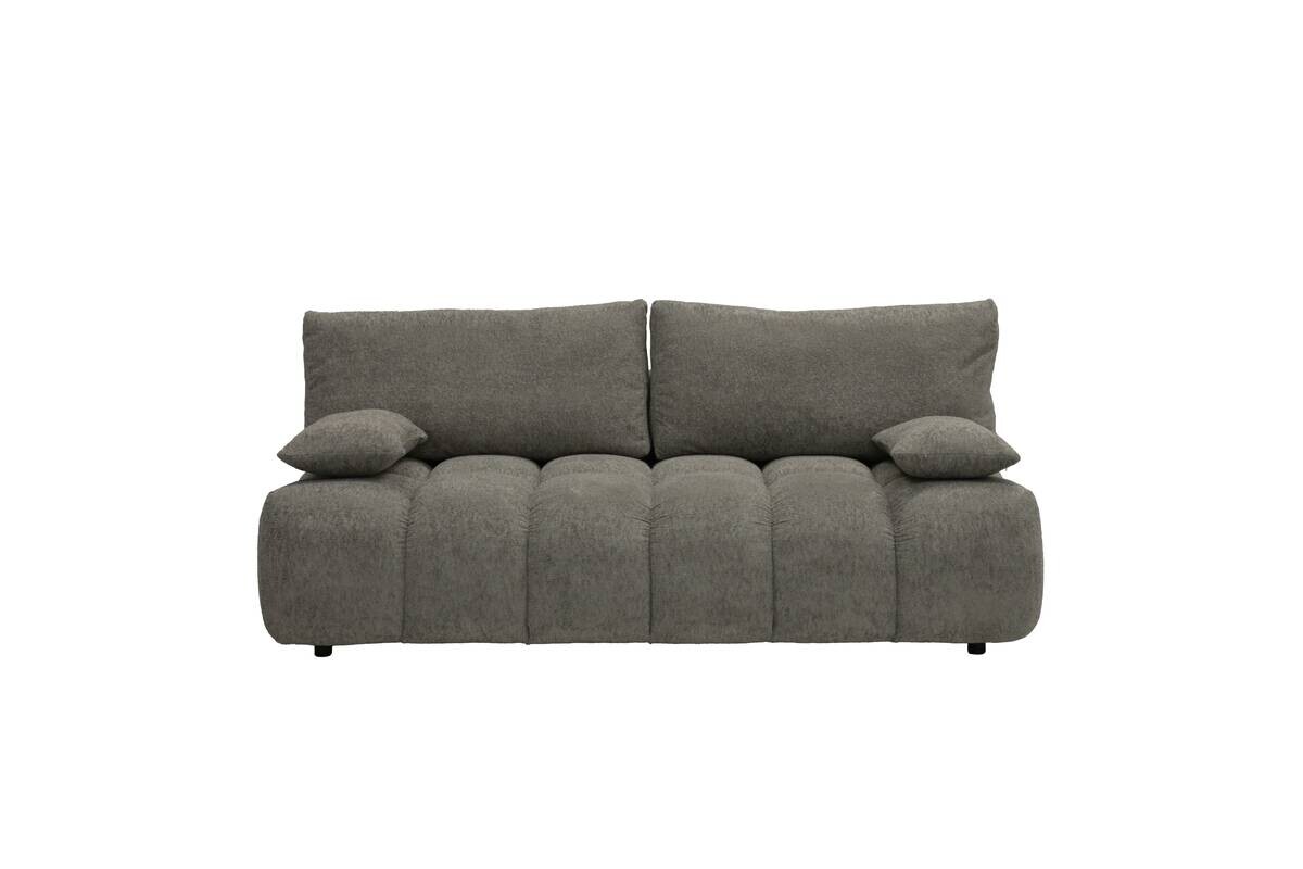 Schlafsofa dunkelgrau Polyester B/H/T: ca. 210x72x105 cm
