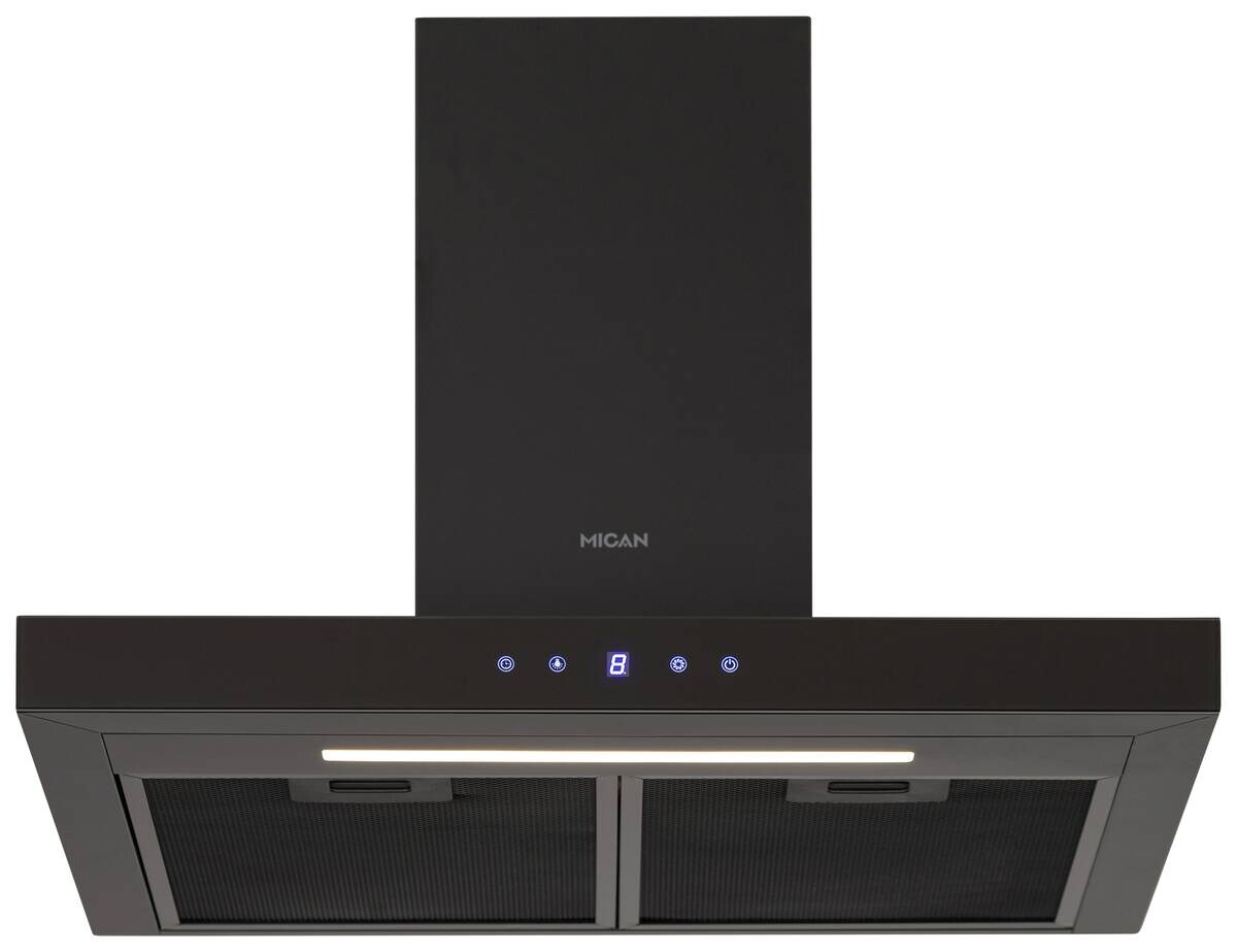 Mican Dunstabzugshaube TSHA530TMFSA+ schwarz Metall B/H/T: ca. 60x88x45,5 cm