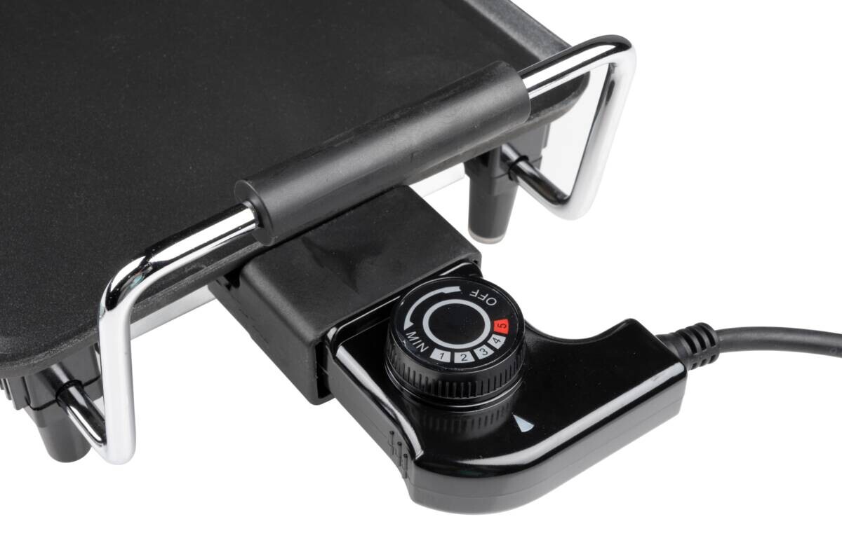 alpina Grill schwarz Metall Kunststoff B/H/T: ca. 87x12x23 cm