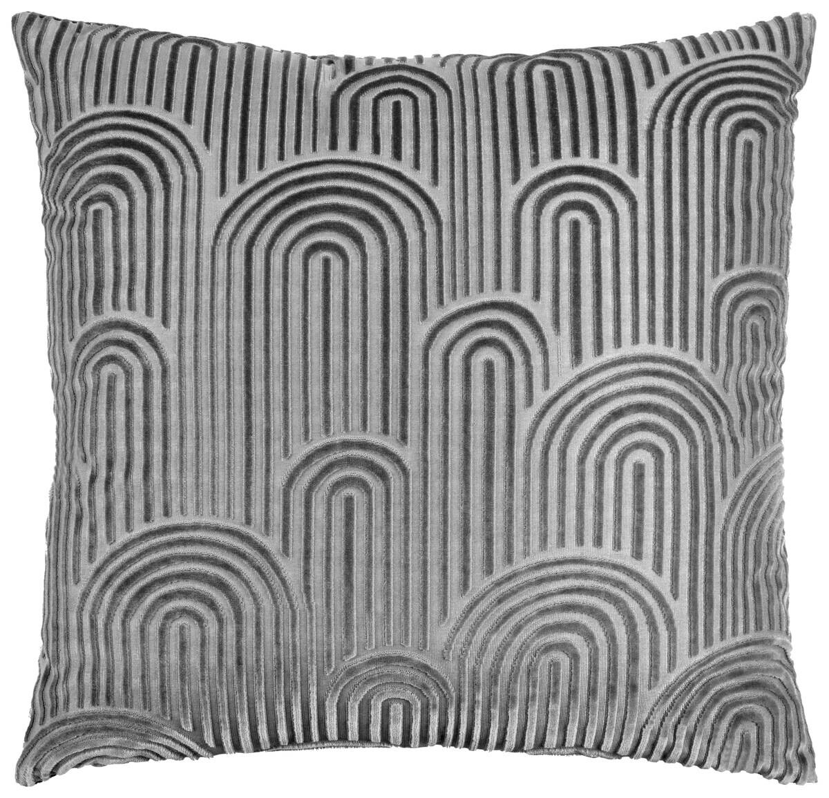 POCOline Dekokissen Bogen anthrazit 100% Polyester B/L: ca. 45x45 cm
