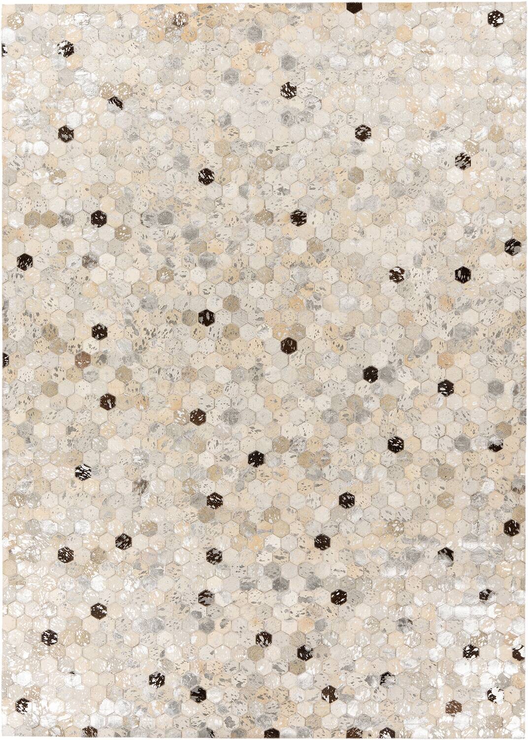Padiro Flachflorteppich Lavin 1025 silber B/H/L: ca. 120x0,8x170 cm