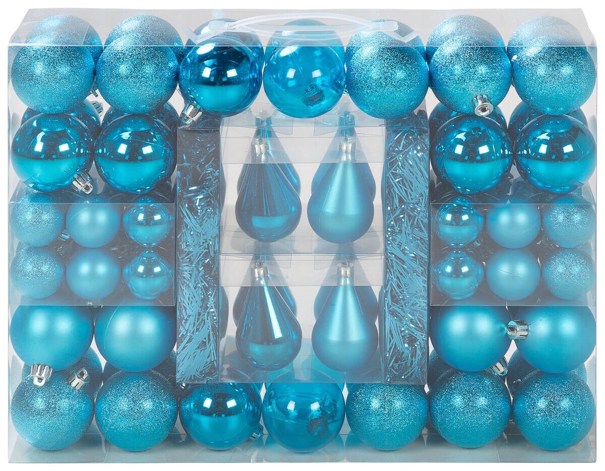 POCOline Weihnachtskugel petrol B/H/L: ca. 11,6x31x40,6 cm