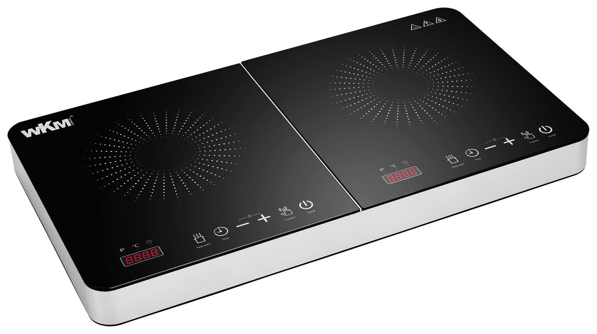 WKM Induktions-Kochplatte DIC-3500.2 schwarz Kunststoff