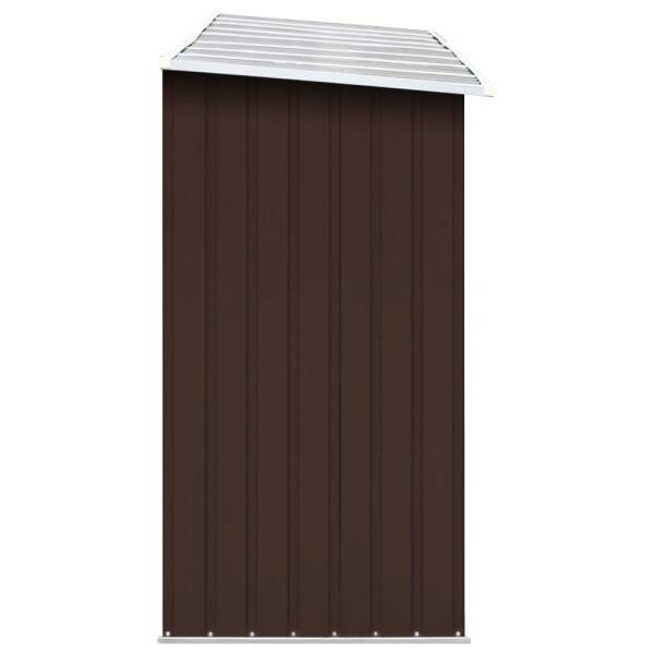vidaXL Brennholzlager braun B/H: ca. 330x152 cm