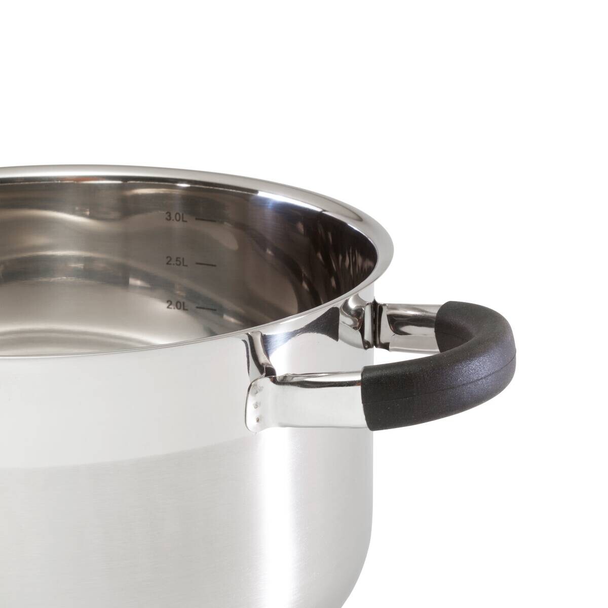 POCOline Topfset silber Edelstahl 8 tlg.