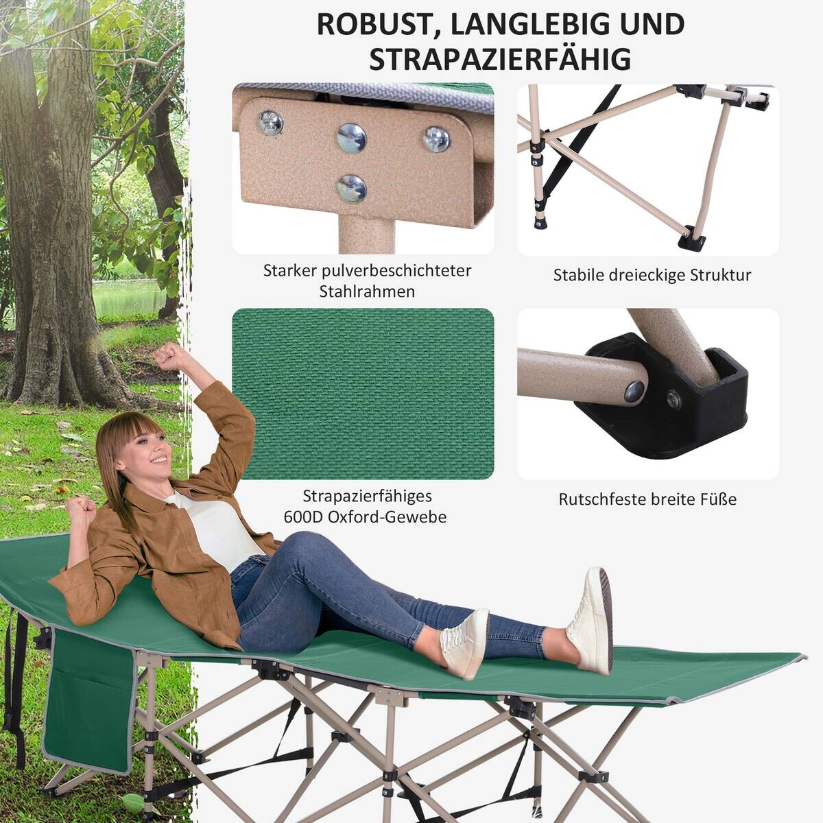 Outsunny Campingartikel B/H/L: ca. 68x190x52 cm