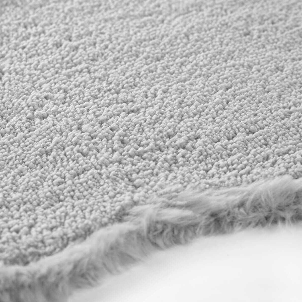 POCOline Badematte Rabbit silber Polyester B/L: ca. 50x80 cm