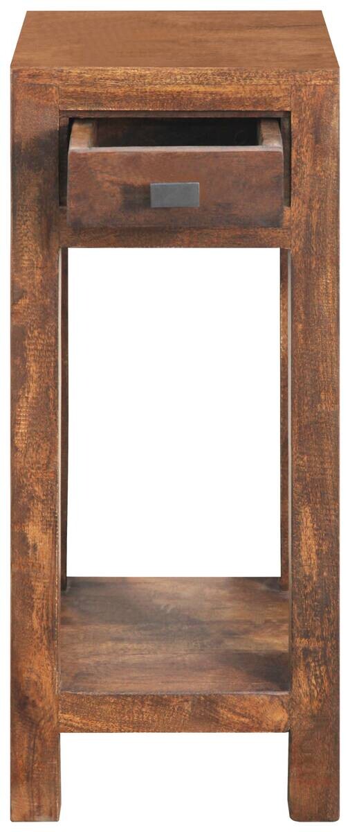 Blumensäule Genua Akazie dunkel B/H/T: ca. 30x75x30 cm