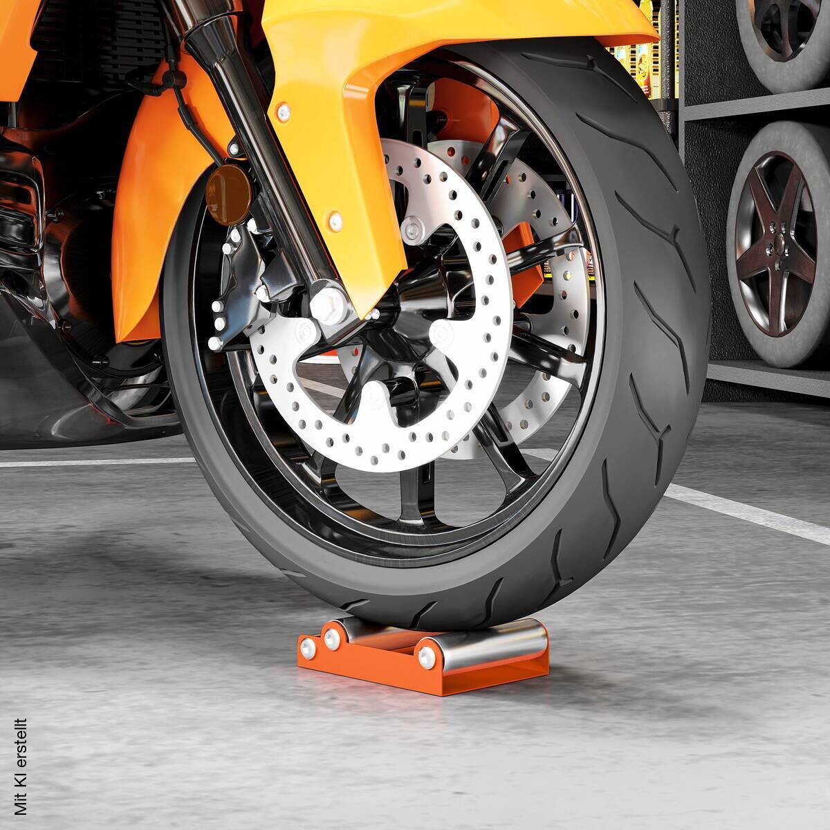 HOMCOM Motorrad Drehhilfe B/H/L: ca. 11,5x4x15 cm