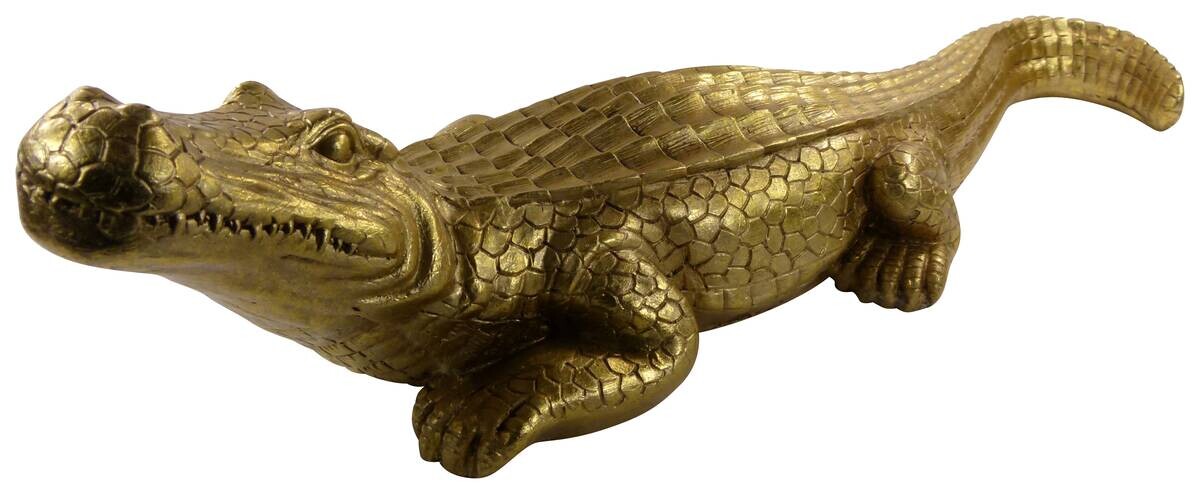 Deko-Figur gold Zement B/H: ca. 25x77 cm
