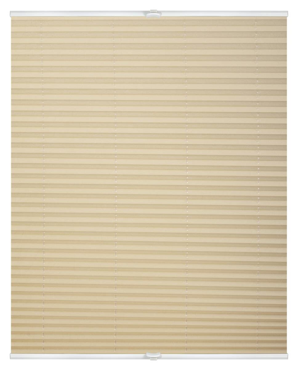 LICHTBLICK Spannplissee creme B/L: ca. 80x210 cm