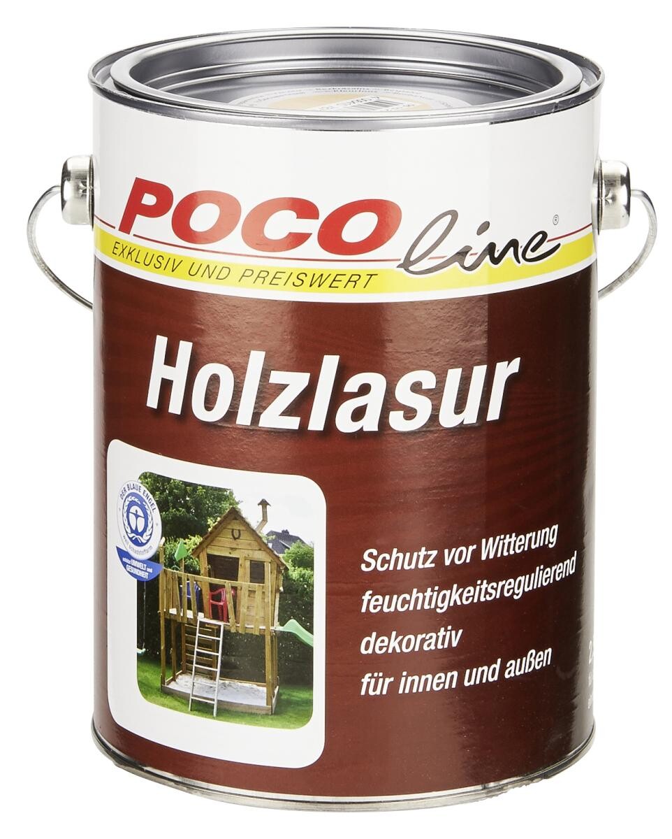 POCOline Acryl Holzlasur farblos ca. 2,5 l