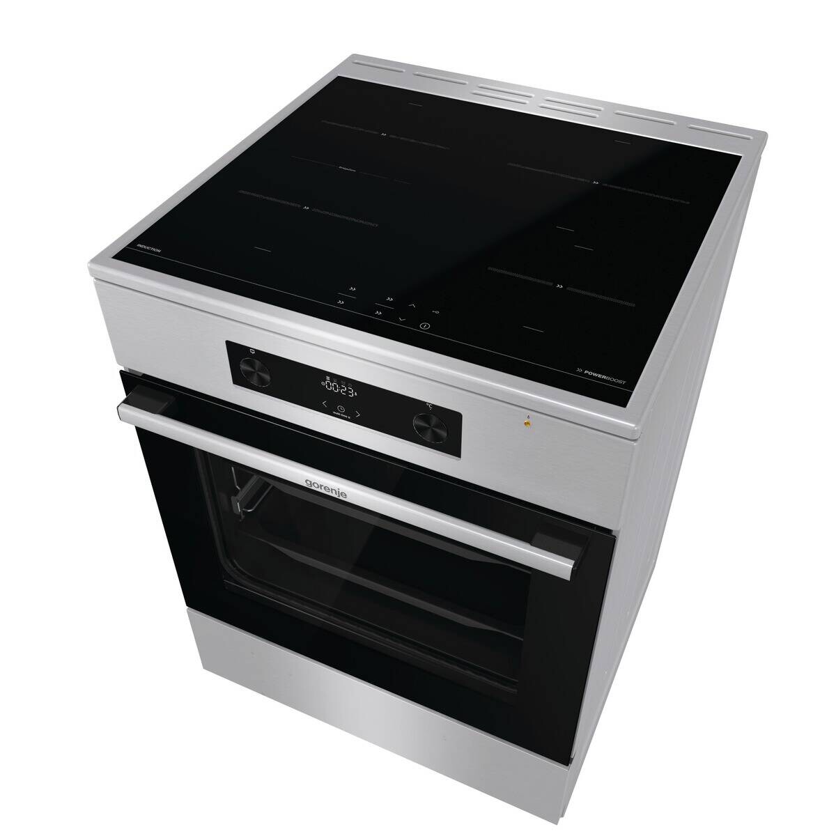 Gorenje Stand-Elektroherd GEIT6C60XPG Edelstahl B/H/T: ca. 60x85x60 cm