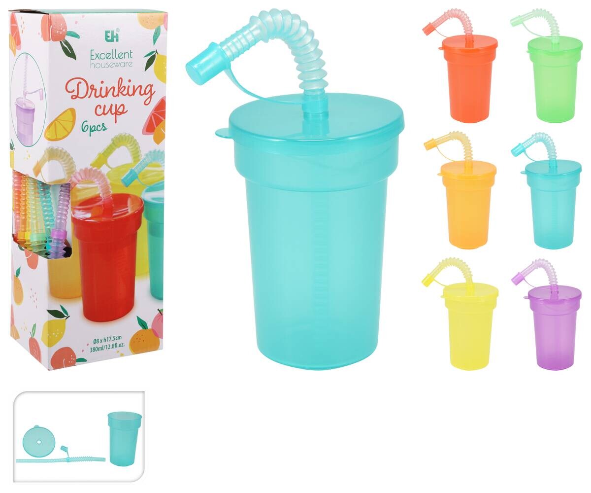 Trinkbecher bunt