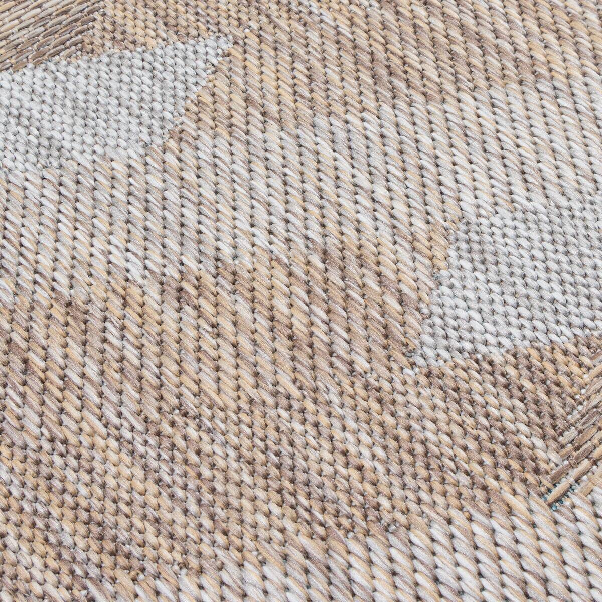 Sanat Outdoorteppich MELISSA braun B/L: ca. 140x200 cm