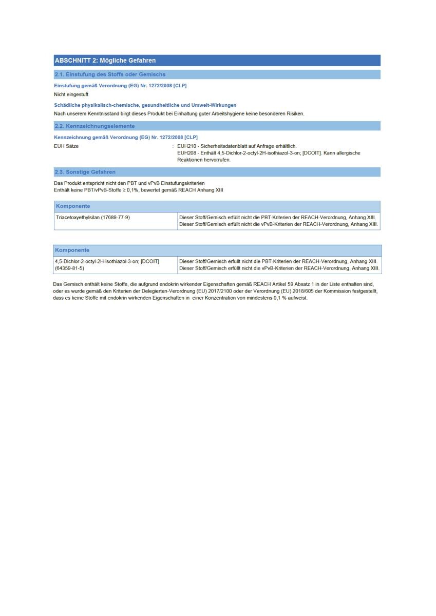 Soudal Silikon weiß ca. 0,08 l