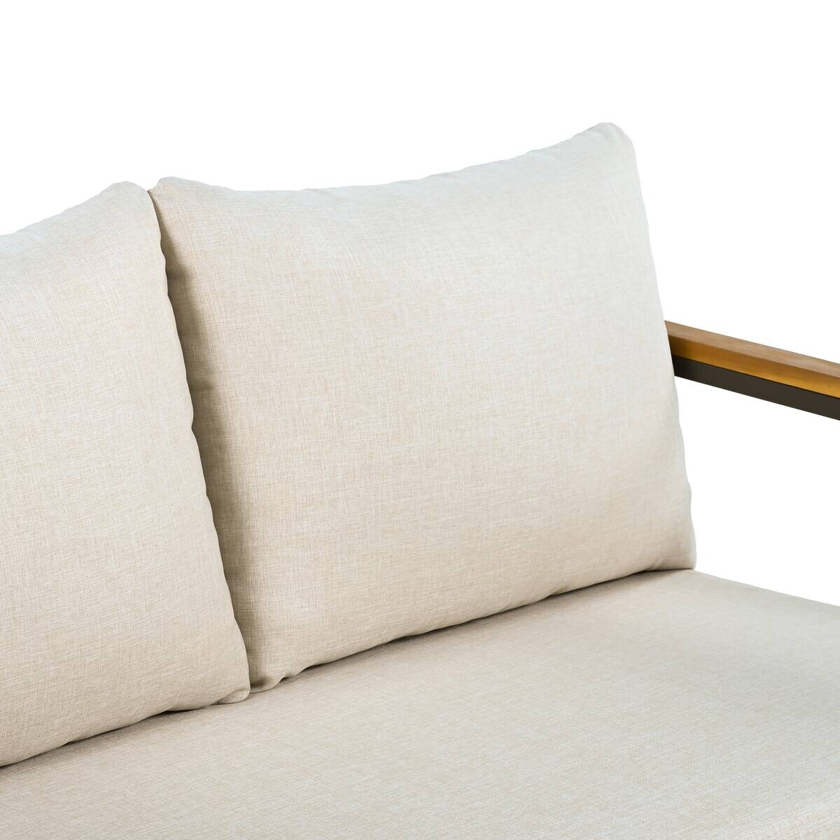 POCOline Gartensitzgruppe Grasse taupe Stahl