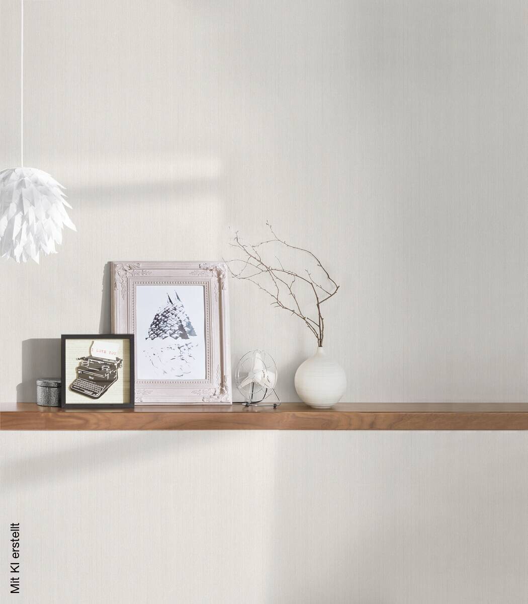 A.S.Creation Vliestapete beige creme B/H/D: ca. 53x1005x8,6 cm