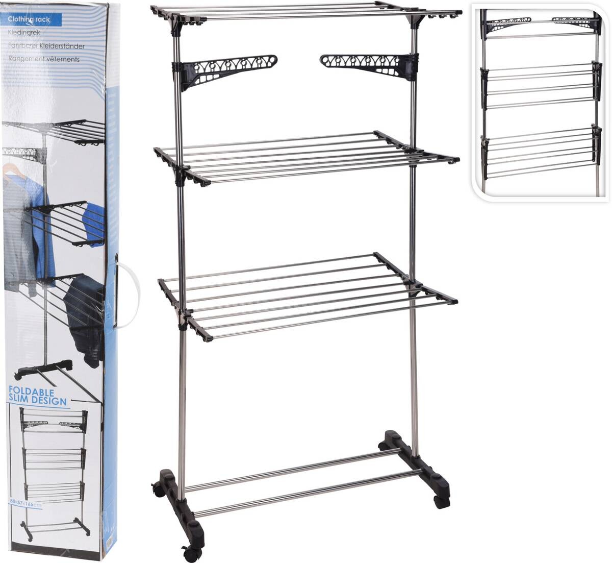 Wäschetrockner silber