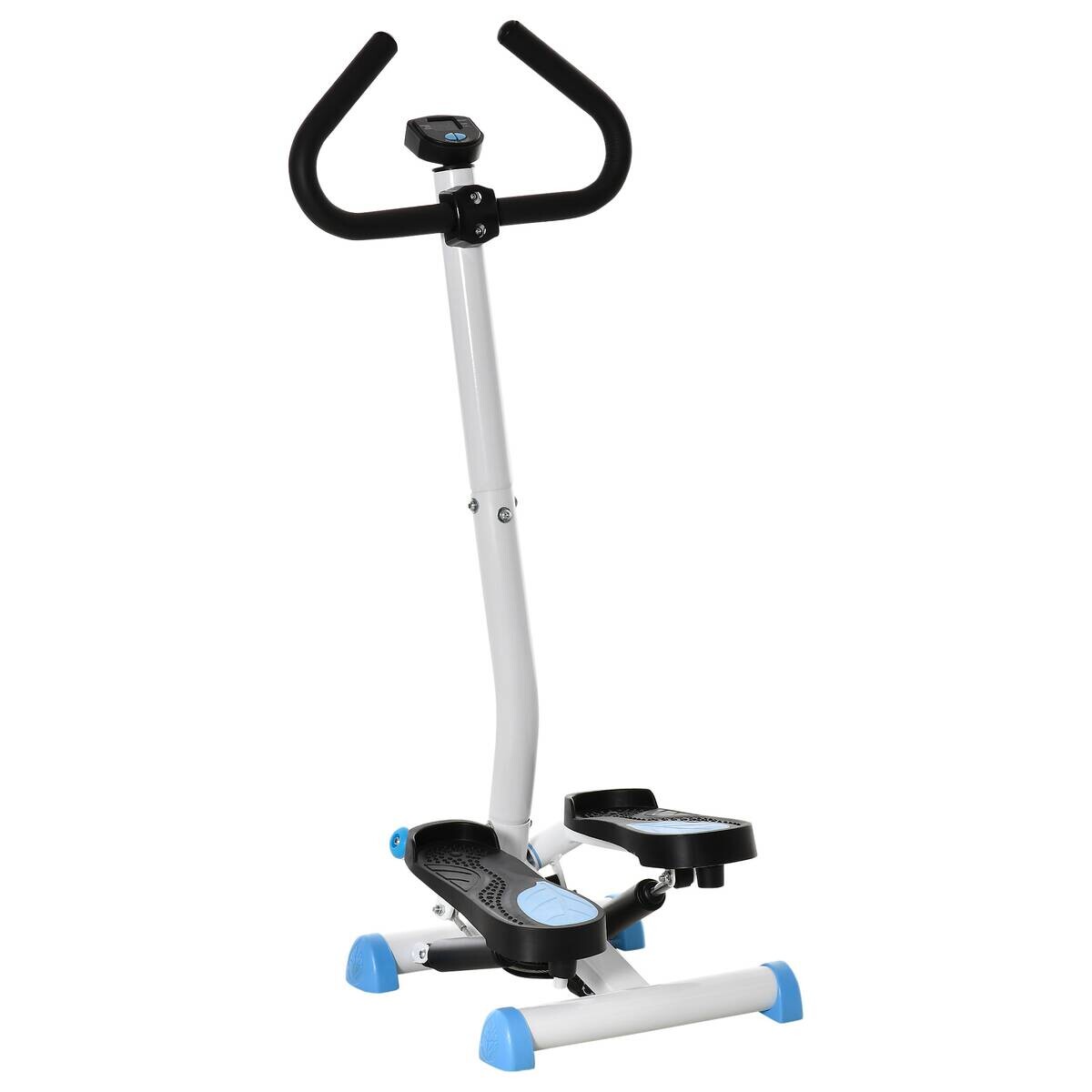 HOMCOM Steppmaschine schwarz Stahl B/H/L: ca. 44x108x55 cm