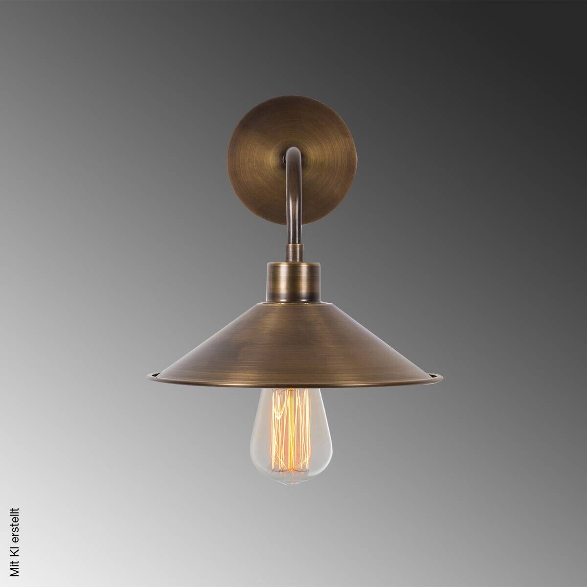 Opviq Wandleuchte Metall B/H/L: ca. 36x25x24 cm E27 1 Brennstellen