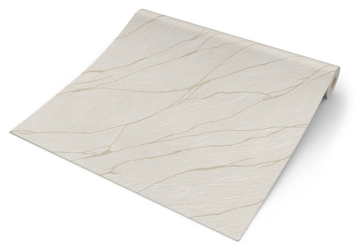 Erismann Vliestapete Marmoroptik hellbraun B/L: ca. 53x1005 cm
