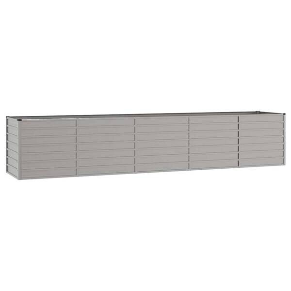 Hochbeet braun Stahl B/H/L: ca. 80x77x400 cm