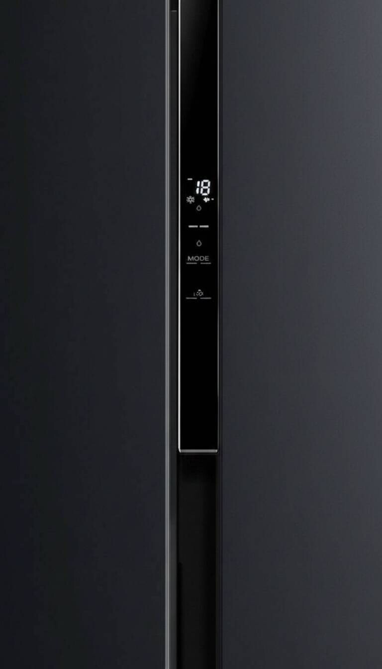 POCOline Side-by-Side SBS179-460EWDNF weiß B/H/T: ca. 83,5x177,5x63,5 cm