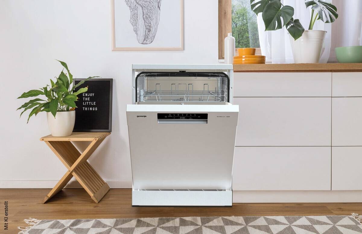 Gorenje Geschirrspüler GS642E91WP EEK: E Spektrum: A bis G 13 Gedecke weiß B/H/T: ca. 59,9x84,5x59,7 cm