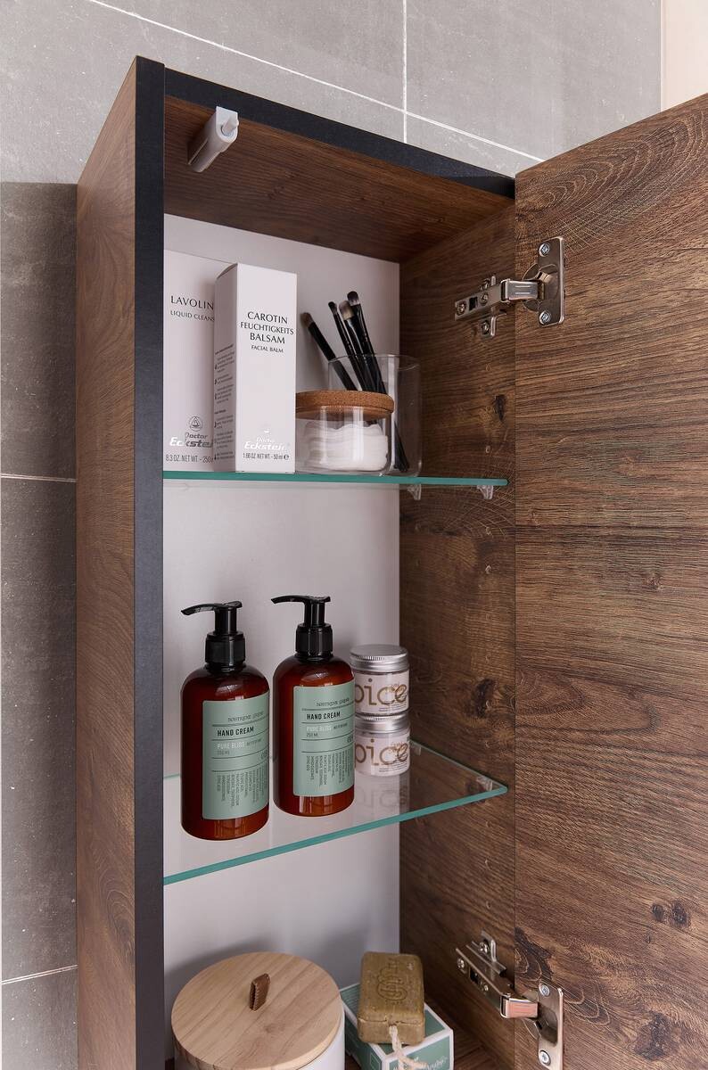 Hängeschrank Quickset 374 Eiche Ribeck Nachbildung B/H/T: ca. 30x70x20 cm