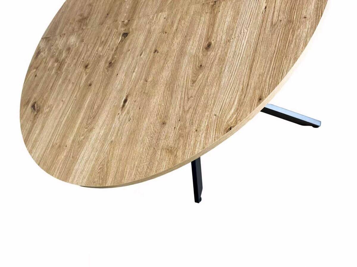 Esstisch Sanja Wildeiche Optik B/H/T: ca. 110x75x110 cm