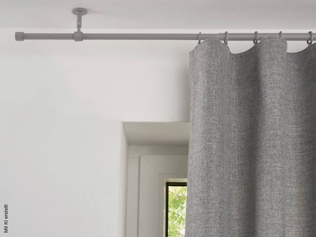 ondeco Stilgarnituren Cool-Gray Metall L: ca. 400 cm ausziehbar von ca. 210 bis 400 cm 1.0 Läufe