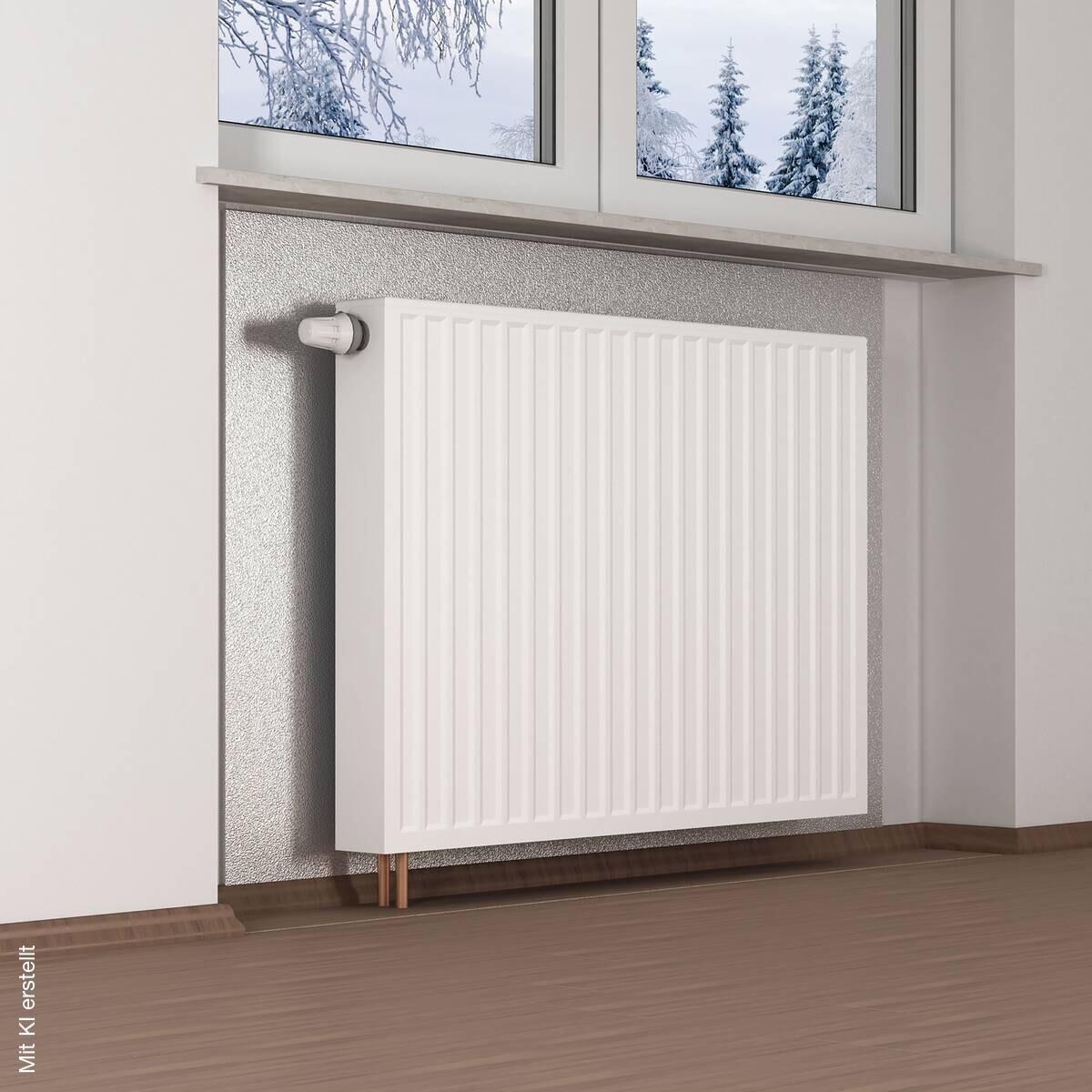 Decken-Dämmplatte weiß B/H/T: ca. 50x50x0,5 cm
