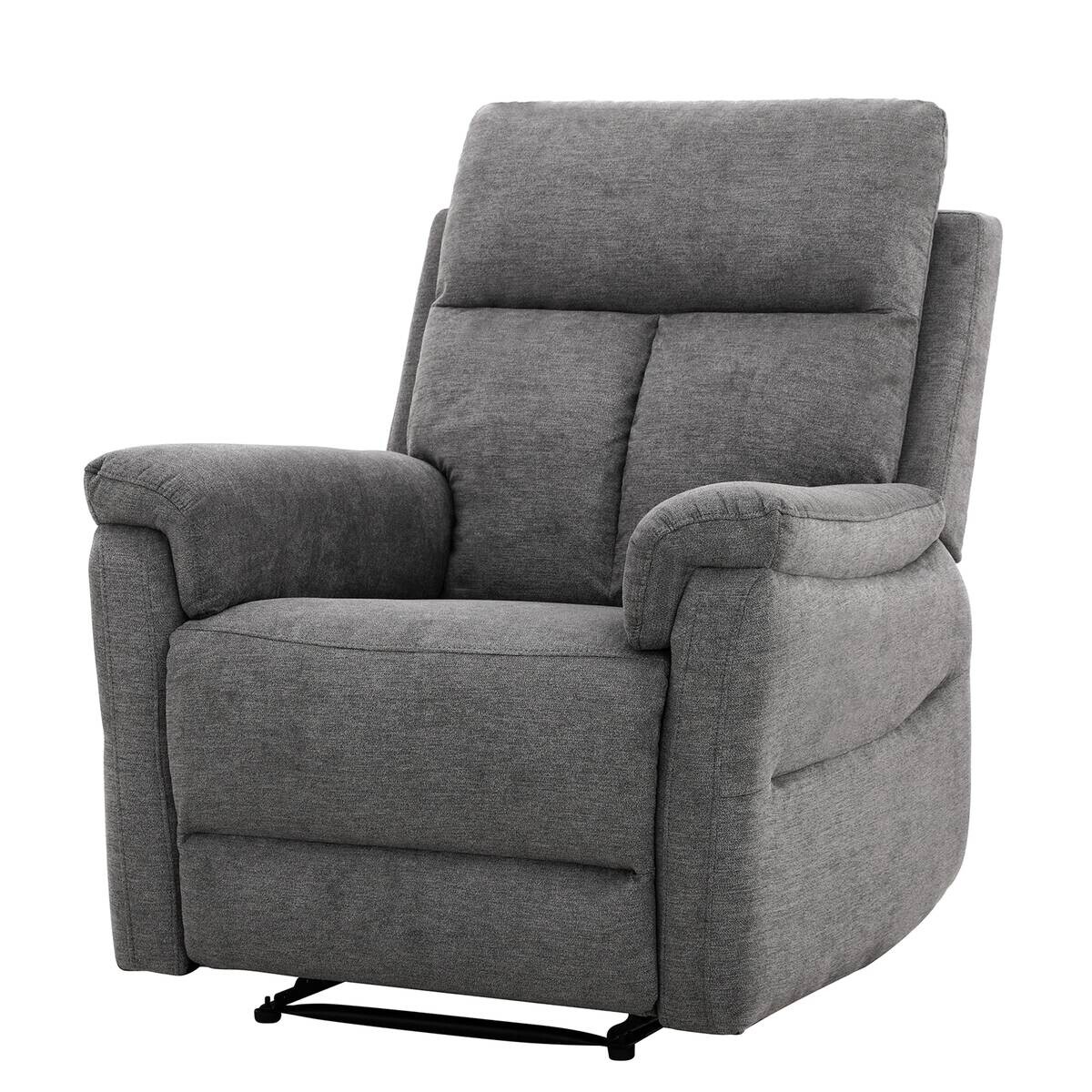 Sessel grau Polyester B/H/T: ca. 87x102x94 cm