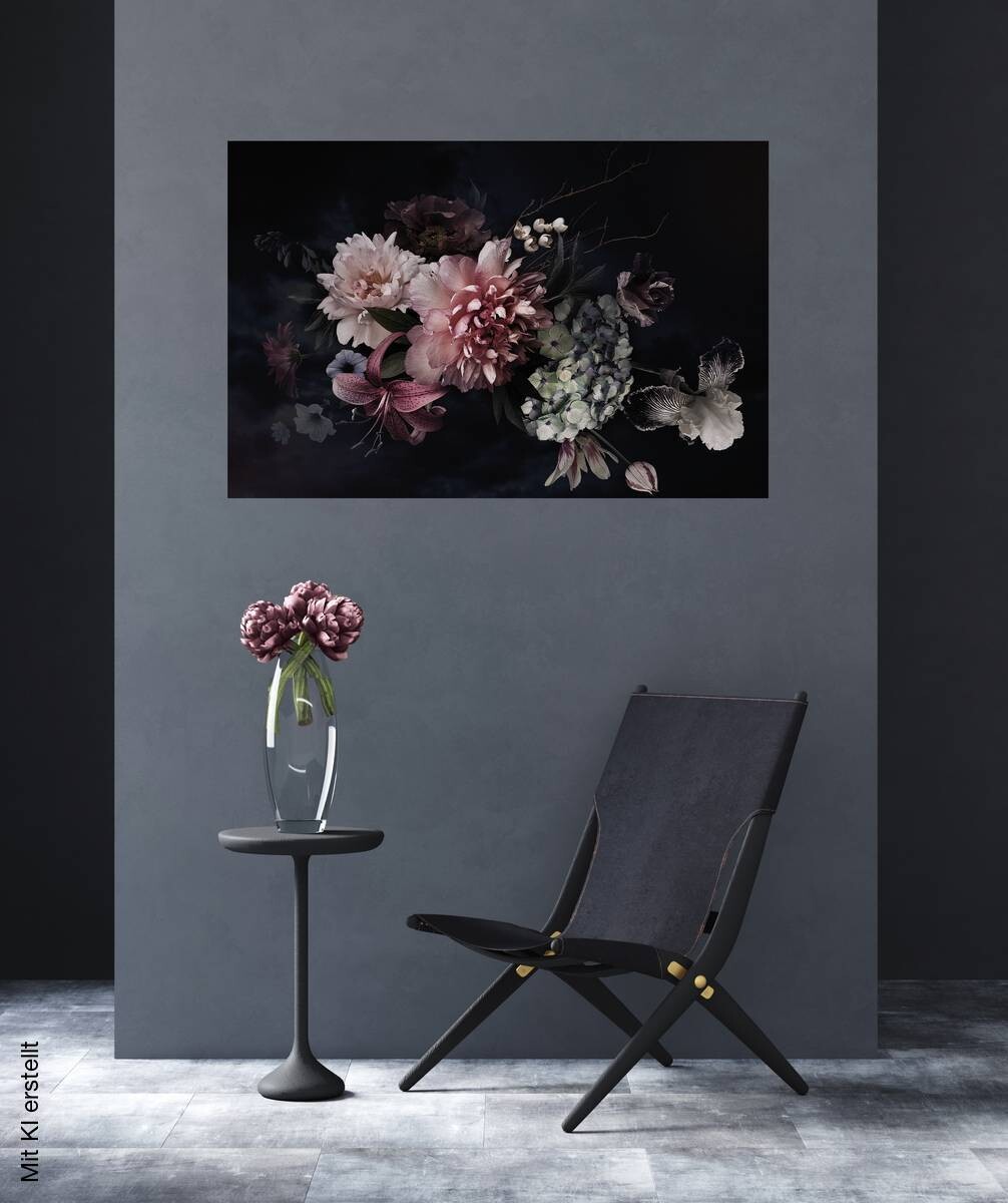 Bönninghoff Keilrahmenbild Blumen B/H/L: ca. 118x2x78 cm