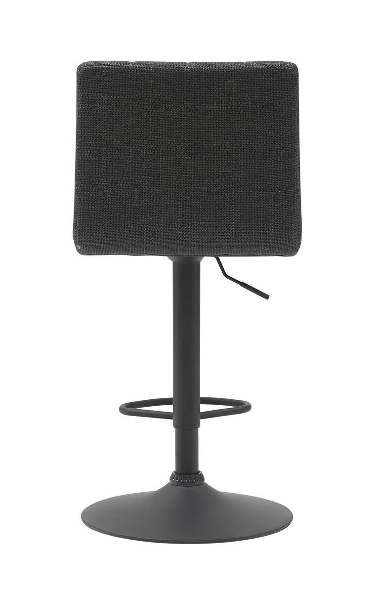 Barhocker Erika anthrazit Microfaser Webstoff H: ca. 83 cm