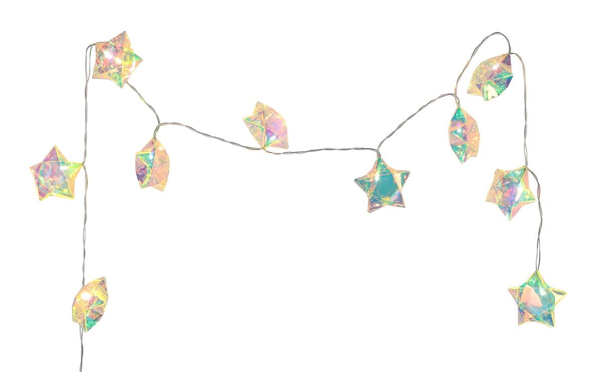 Nolo LED-Lichterkette String transparent B/H/T: ca. 165x5x4 cm