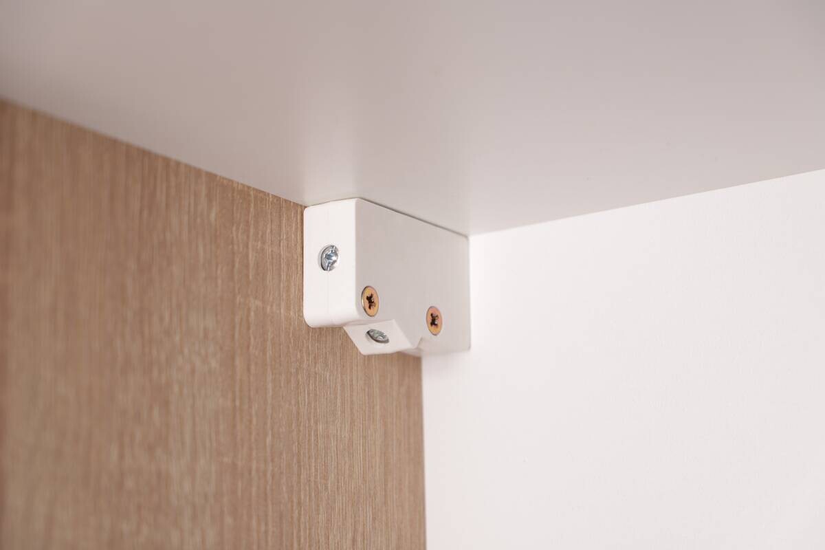 Anbauküchen-Set Merle weiß B/H/T: ca. 150x200x60 cm