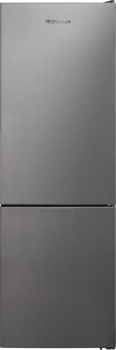 Telefunken Kühl-/Gefrierkombination TF-KS-483PID Inox B/H/T: ca. 60x201x65 cm