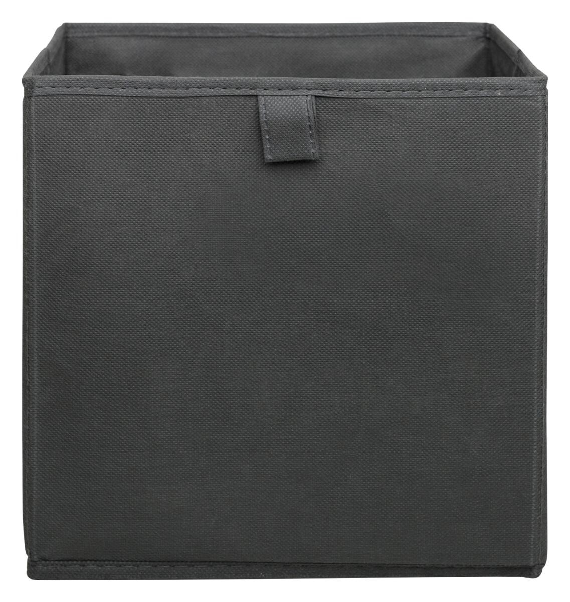 Stoffbox anthrazit B/H/T: ca. 24x24x24 cm