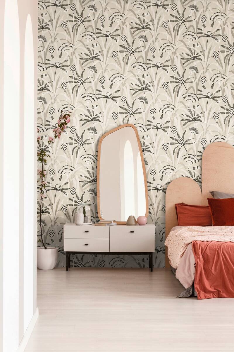 A.S.Creation Vliestapete weiß grau schwarz B/H/D: ca. 53x1005x9,2 cm