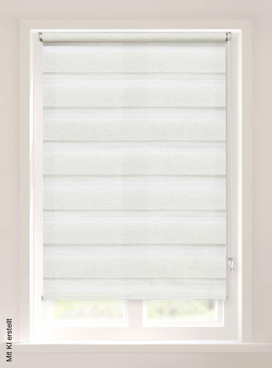 Boviva Doppelrollo natur B/L: ca. 122x200 cm