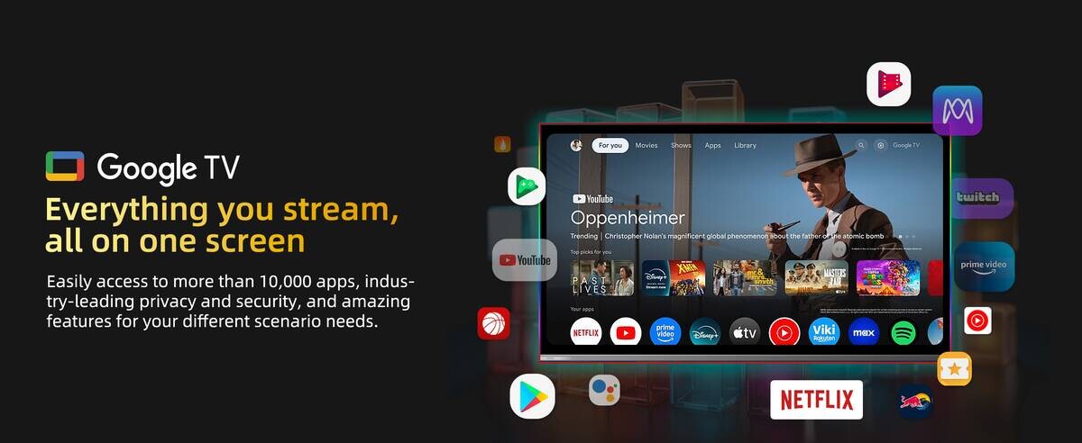 CHiQ QLED-Fernseher U43QM10V