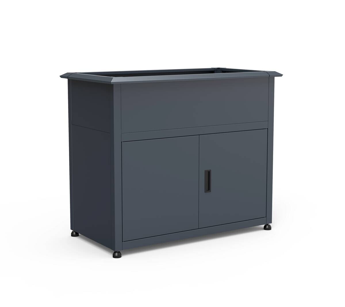 Westmann Hochbeet Plexa anthrazit Metall B/H/L: ca. 100x85x50 cm
