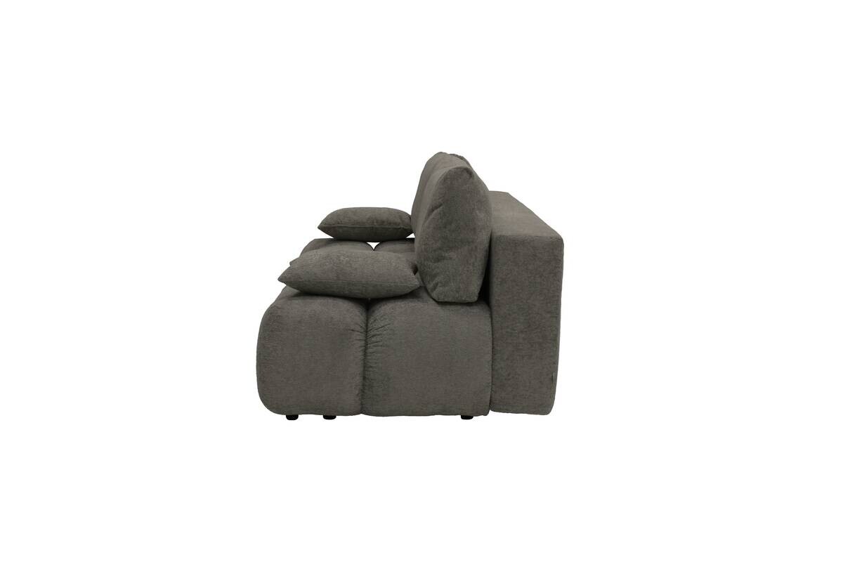 Schlafsofa dunkelgrau Polyester B/H/T: ca. 210x72x105 cm