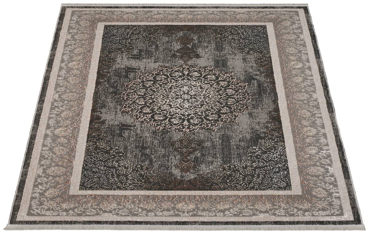 Webteppich Salsa grau B/L: ca. 80x150 cm