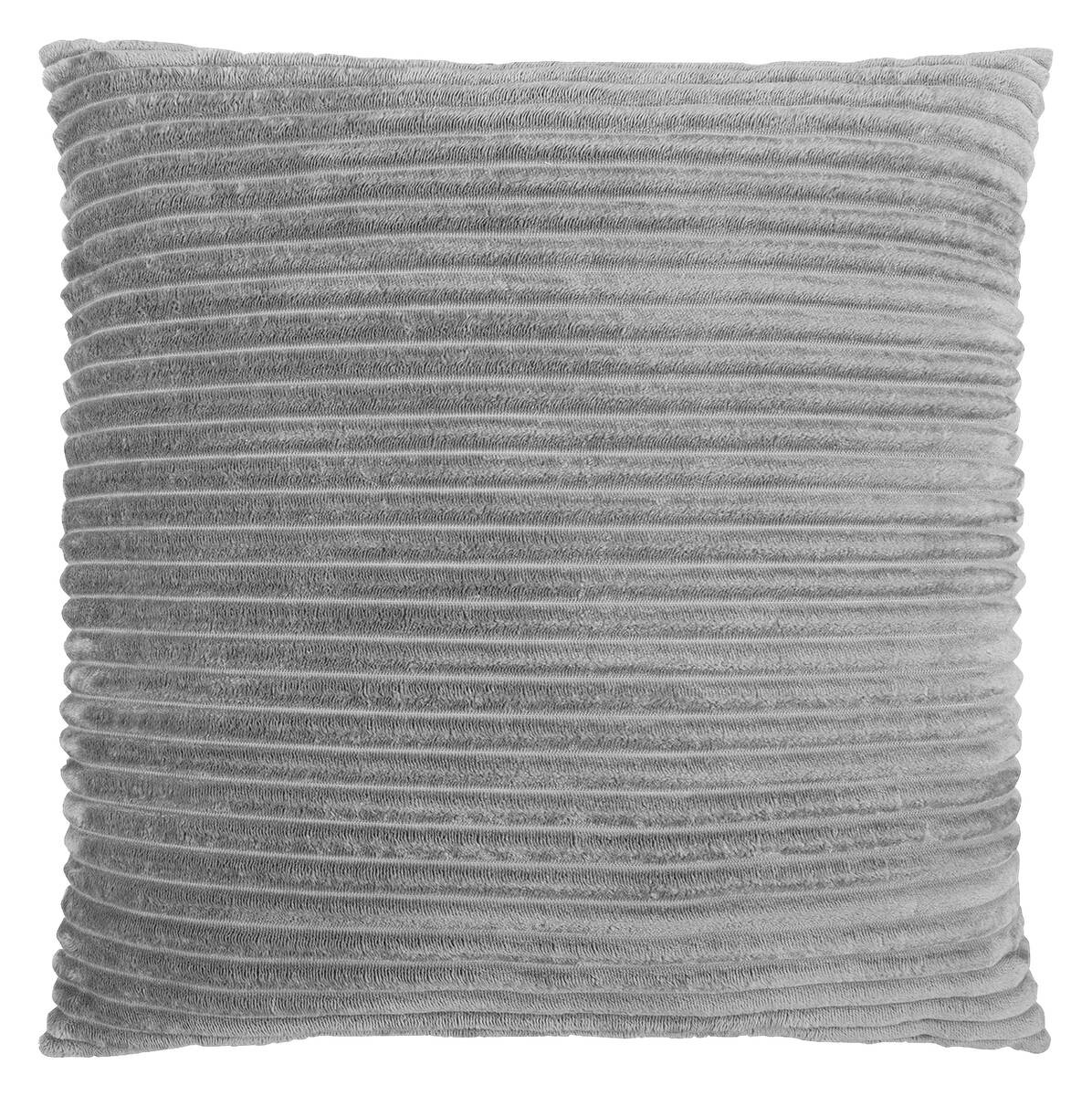 Dekokissen silber 100% Polyester B/H/L: ca. 60x14x60 cm